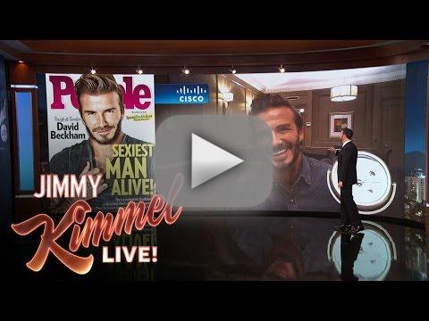 Jimmy Kimmel Introduces the Sexiest Man Alive