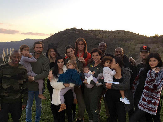 Kardashians and Jenners Celebrate Thanksgiving as One, Giant “Blended Family”